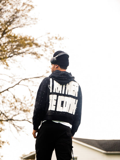 "Famous" ICONIK Hoodie Black