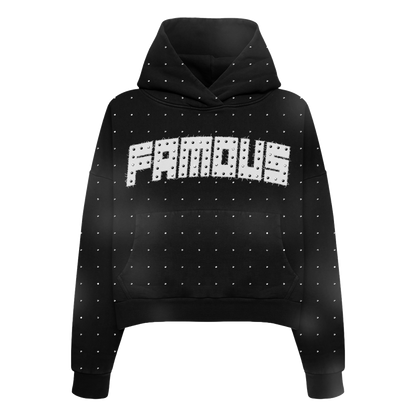 "Famous" ICONIK Hoodie Black
